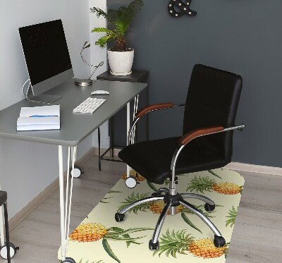 Computer chair mat pineapple pattern