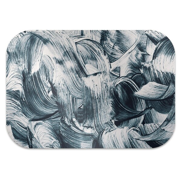Office chair mat daubs