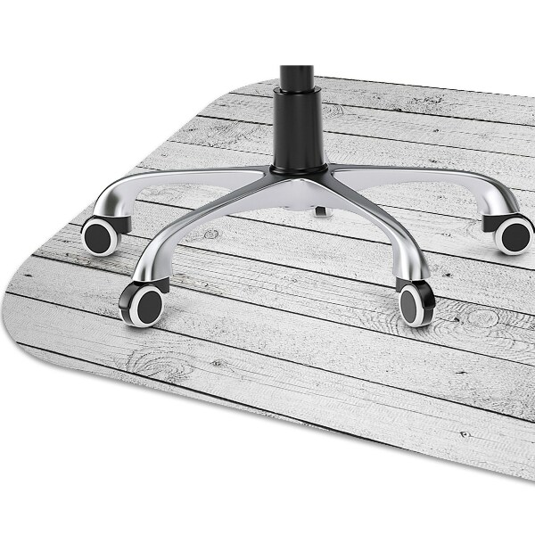 Office chair mat Wooden planks