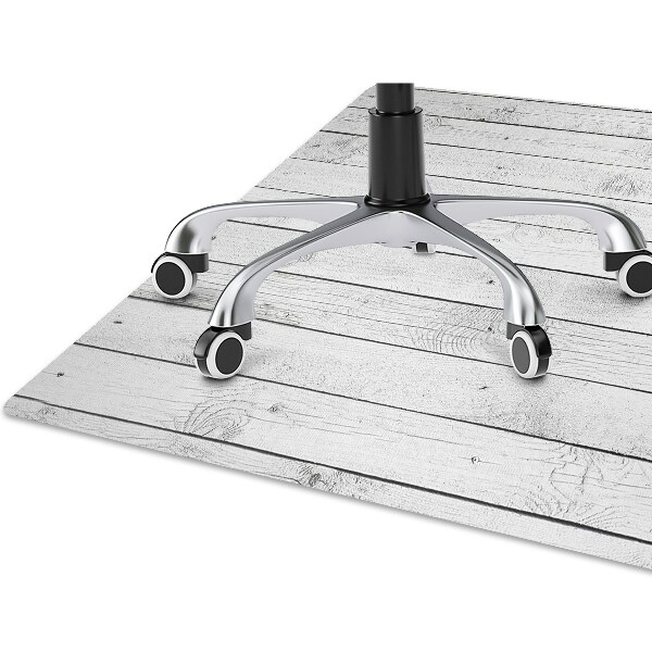 Office chair mat Wooden planks