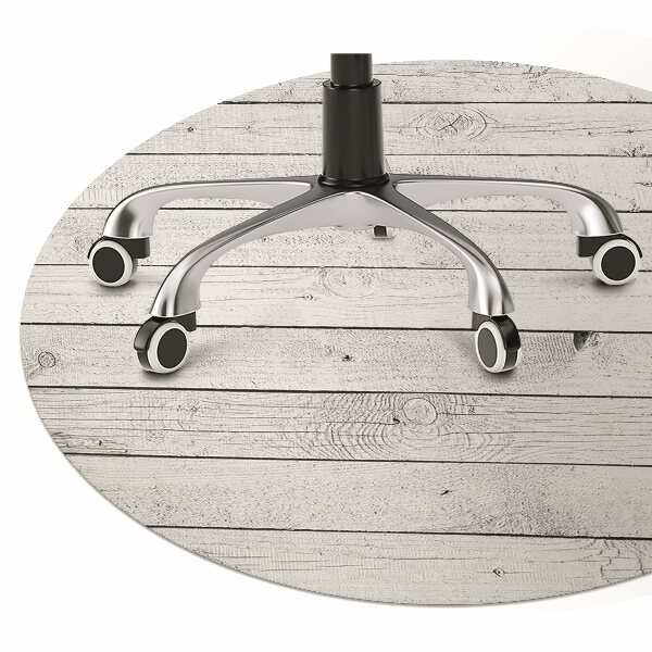Office chair mat Wooden planks