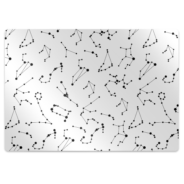 Computer chair mat Constellation