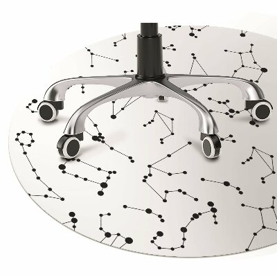 Computer chair mat Constellation