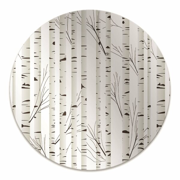 Office chair mat birches
