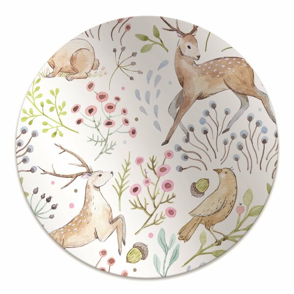 Office chair mat Wild animals