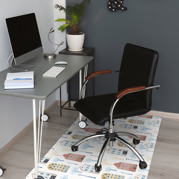 Office chair mat buildings