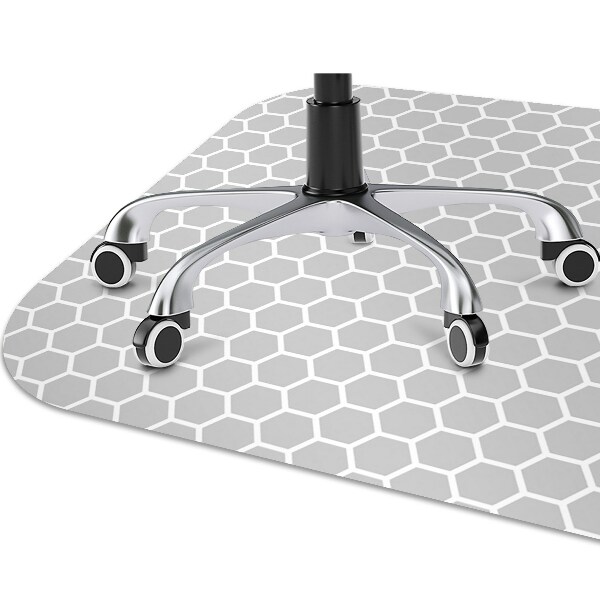 Desk chair mat Honeycomb