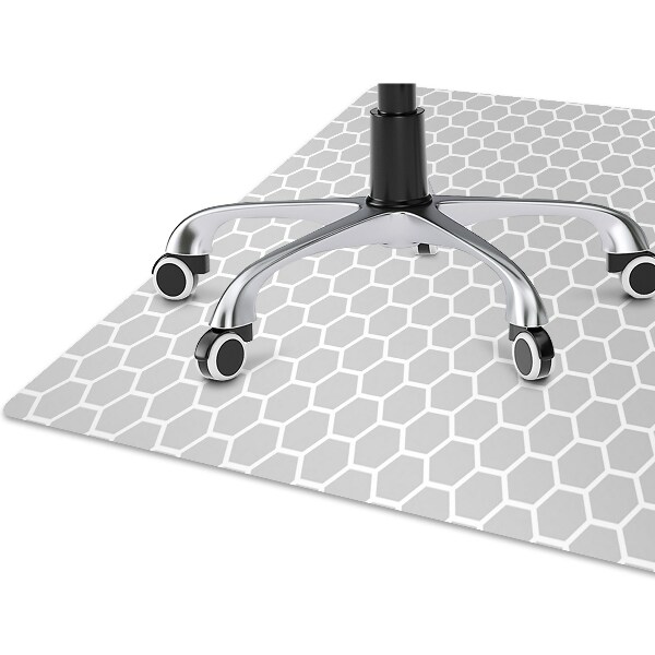 Desk chair mat Honeycomb