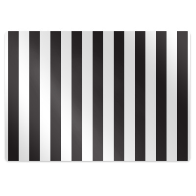 Computer chair mat Striped pattern