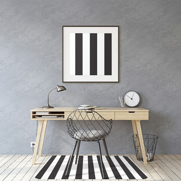 Computer chair mat Striped pattern