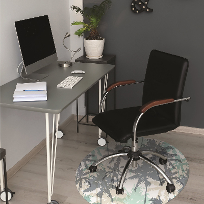 Desk chair mat image spots