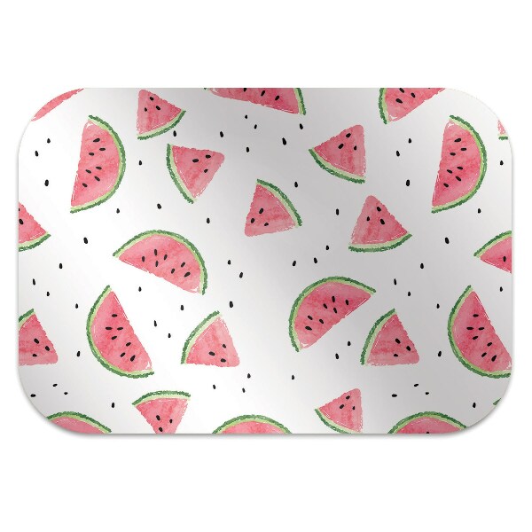Office chair mat Watermelon rain