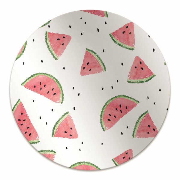 Office chair mat Watermelon rain