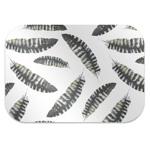 Office chair floor protector Pen in style of Boho