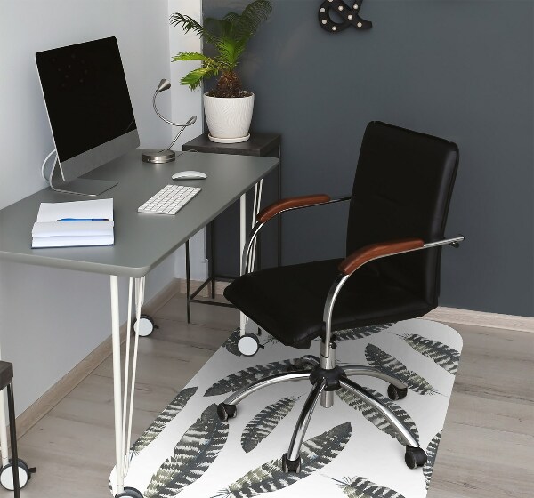 Office chair floor protector Pen in style of Boho