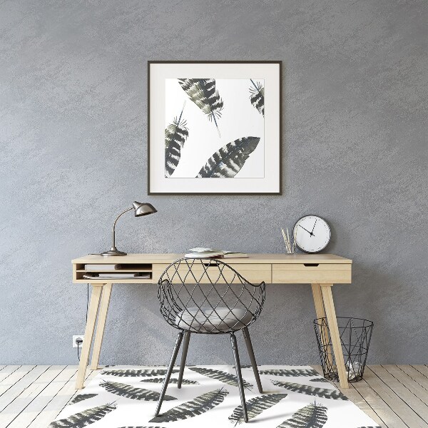 Office chair floor protector Pen in style of Boho