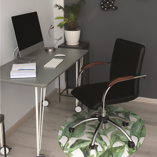 Chair mat floor panels protector banana leaves