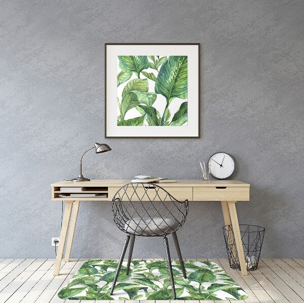 Chair mat floor panels protector banana leaves