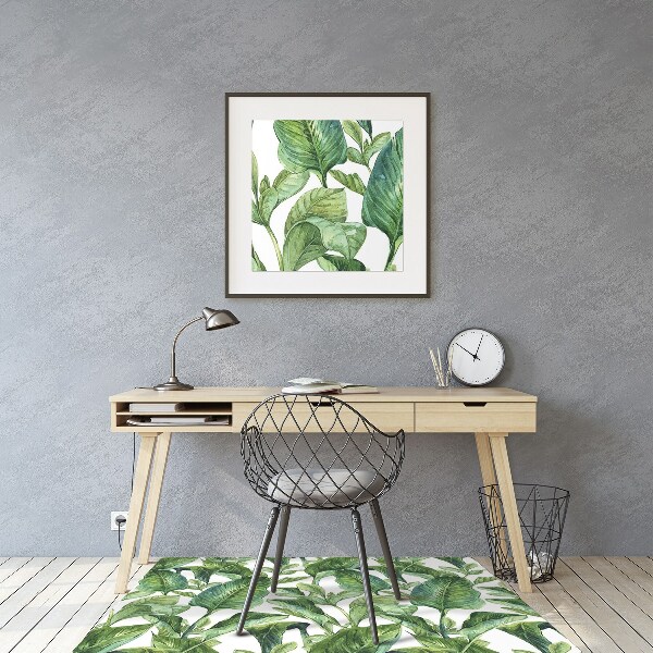 Chair mat floor panels protector banana leaves