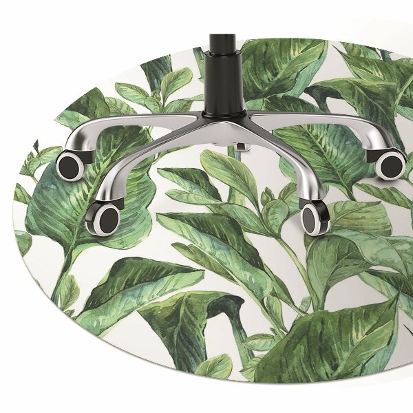 Chair mat floor panels protector banana leaves