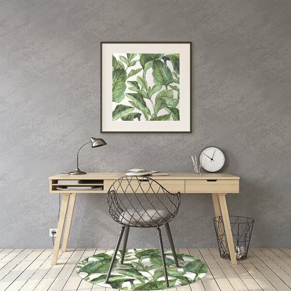 Chair mat floor panels protector banana leaves