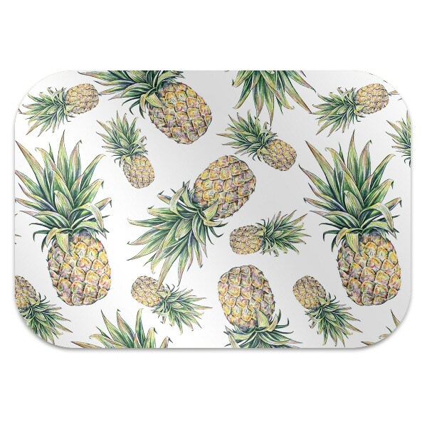 Office chair mat pineapples