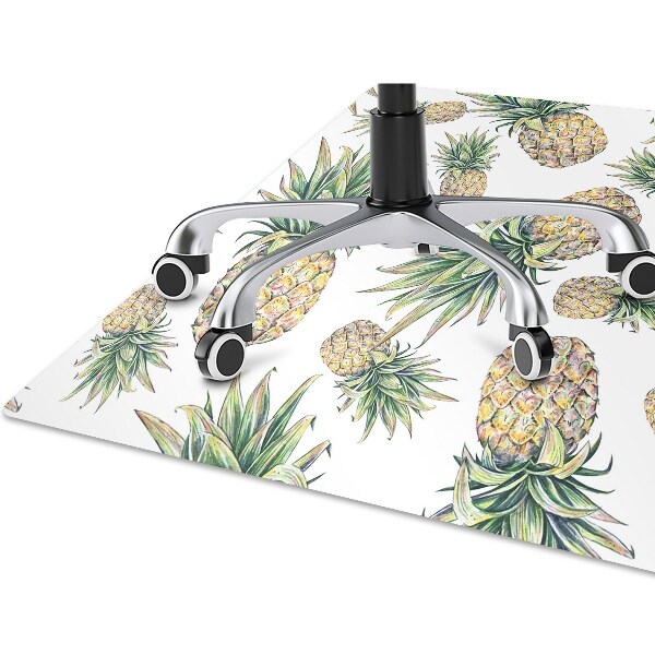 Office chair mat pineapples