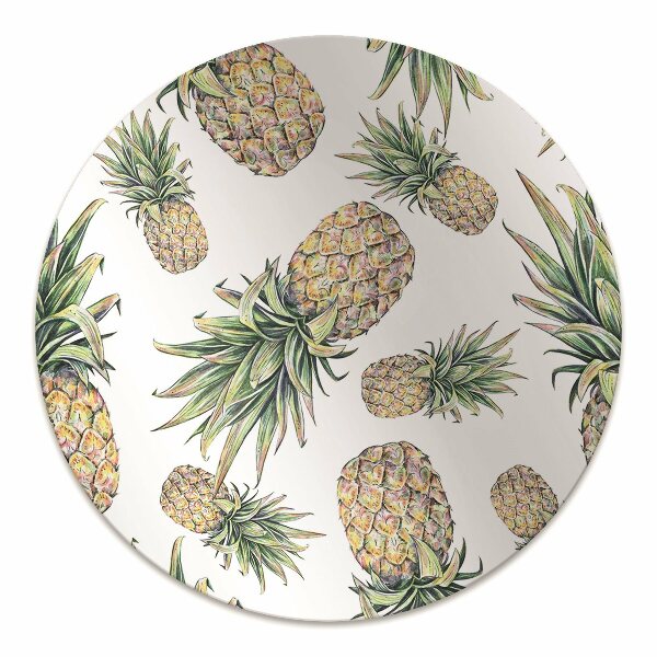 Office chair mat pineapples