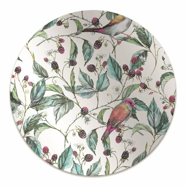 Office chair mat Birds on a branch