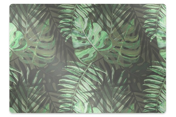 Chair mat Tropical Monstera