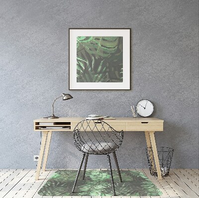 Chair mat Tropical Monstera