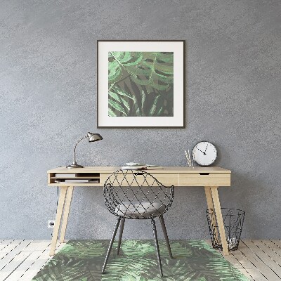 Chair mat Tropical Monstera