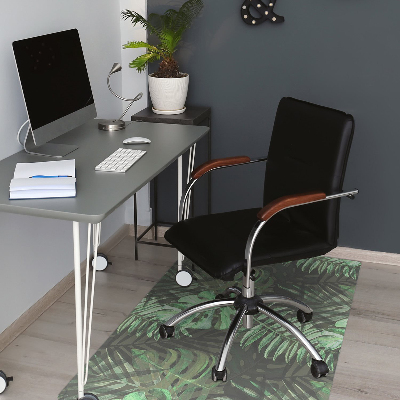 Chair mat Tropical Monstera