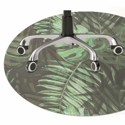 Chair mat Tropical Monstera