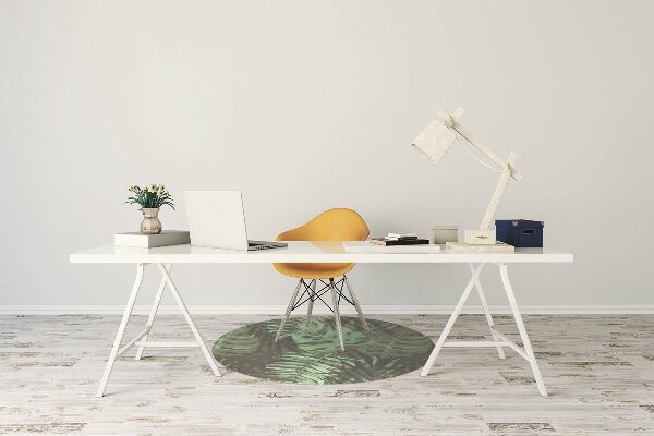 Chair mat Tropical Monstera
