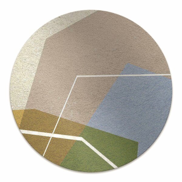 Chair mat Geometric figures