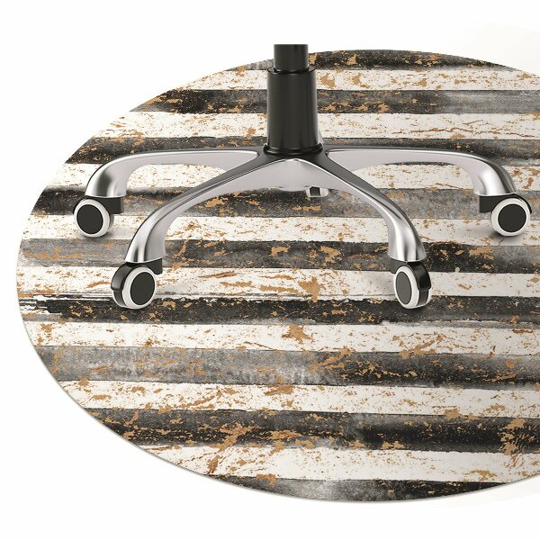 Office chair mat lines
