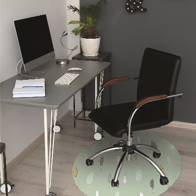 Office chair mat Scandinavian design