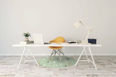 Office chair mat Scandinavian design