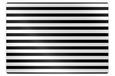 Desk chair mat horizontal lines