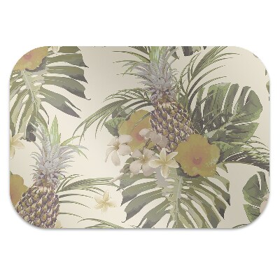 Office chair mat pineapples