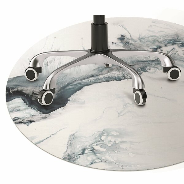 Office chair mat Winter abstraction