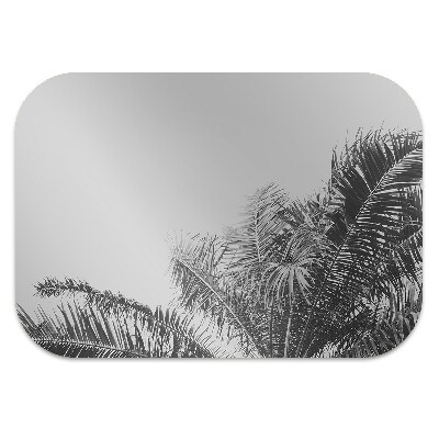 Office chair floor protector Palm trees against the sky