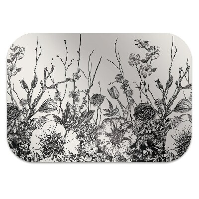 Office chair mat Meadow