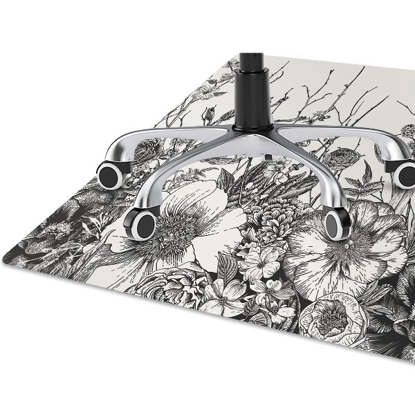Office chair mat Meadow