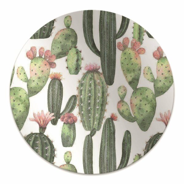 Office chair mat Cacti with spikes