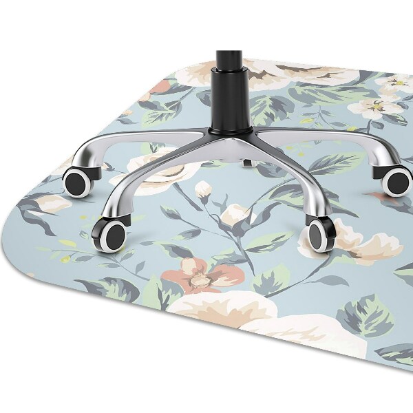 Chair mat Flowers vintage style