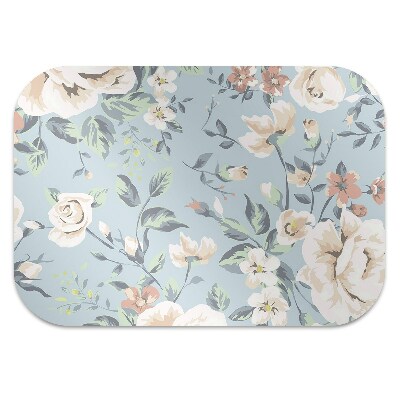 Chair mat Flowers vintage style