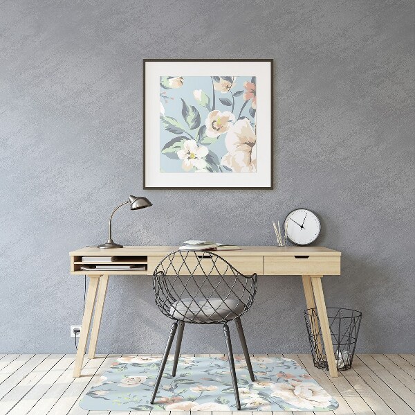 Chair mat Flowers vintage style
