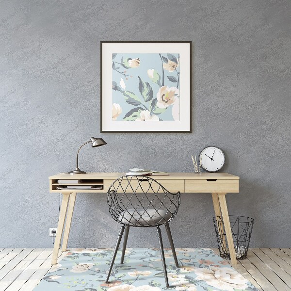 Chair mat Flowers vintage style